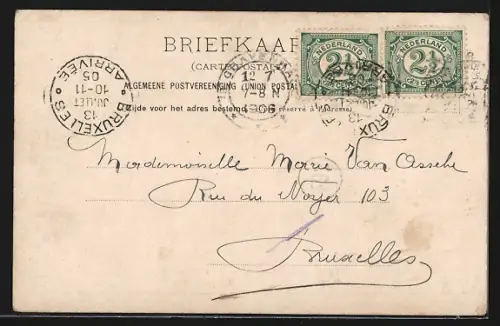 AK La Haye, Chemin conduisant à Scheveningen