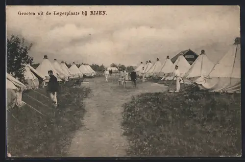 AK Rijen, Legerplaats