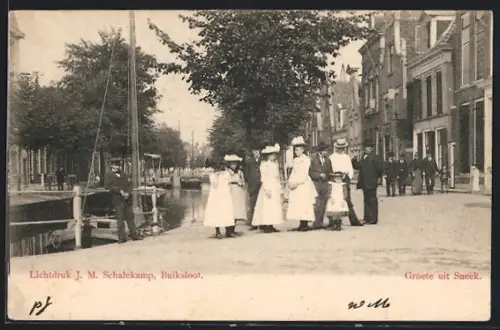 AK Sneek, Straat met familie