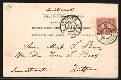 AK Sneek, Straat met familie