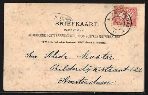 AK Amsterdam, Brug Rijksmuseum