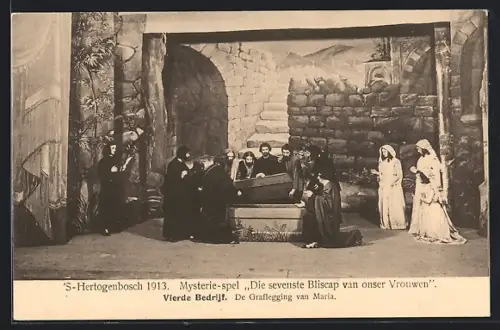 AK `s-Hertogenbosch, Mysterie-spel 1913, Die sevenste Bliscap van onser Vrouwen, Vierde Bedrijf