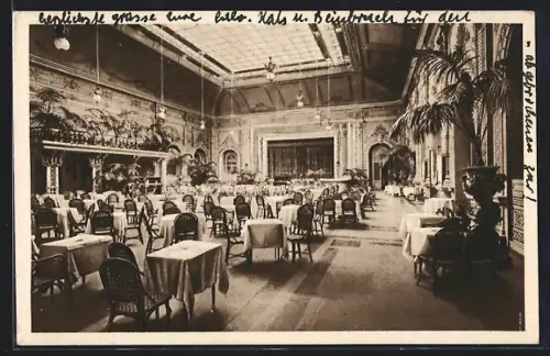 AK S. Remo, Casino Municipale, Innenansicht