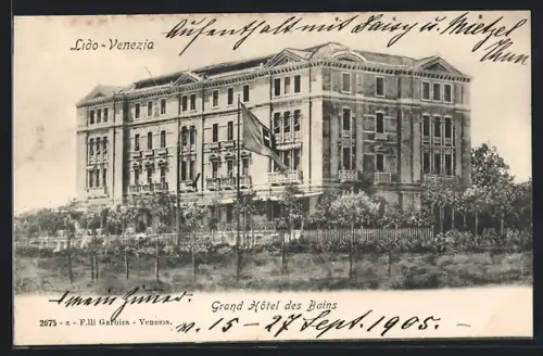 AK Lido-Venezia, Grand Hotel des Bains