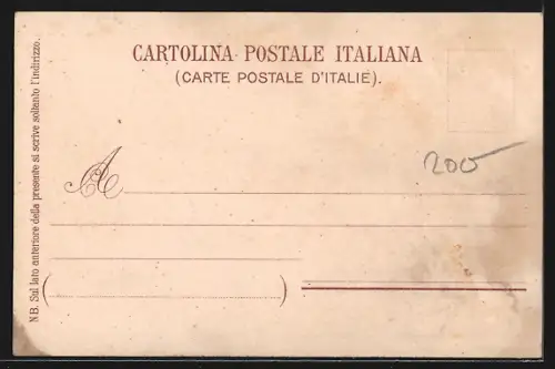 Lithographie Napoli, Gesamtansicht