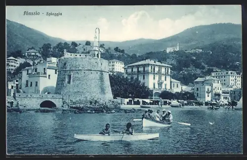 AK Alassio, Spiaggia, Panorama