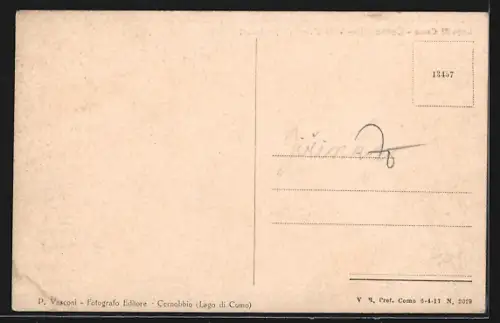 AK Cernobbio /Lago di Como, Villa d`Este (Dependance)