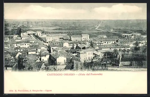 AK Casteggio Ossario, Casteggio Ossario visto dal Postornile
