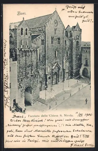 AK Bari, Facciata della Chiesa S. Nicola