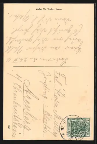 AK Beuron, Inneres der Gnadenkapelle