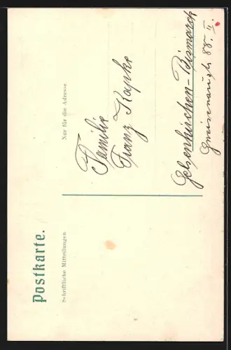 AK Blankenburg /Schwarzatal, Ruine Greifenstein-Capelle