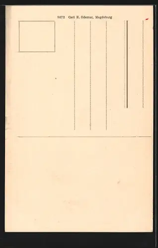 AK Wittenberg / Elbe, Rathaus-Portal