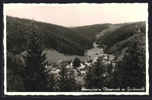 AK Dürrenwaid im Frankenwald, Talansicht