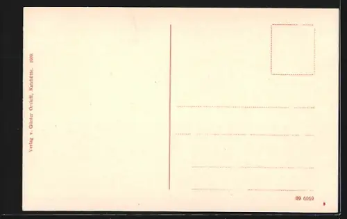 AK Katzhütte /Oberes Schwarzatal, Ortsansicht im Tal