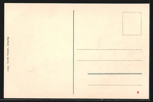 AK Jena, Marktplatz, Denkmal