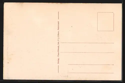 AK Rudolstadt, Stadtansicht mit Schloss