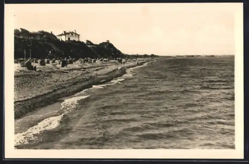 AK Rerik i. M., Strand mit Strandkörben
