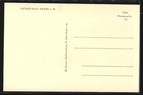 AK Rerik i. M., Strand mit Strandkörben