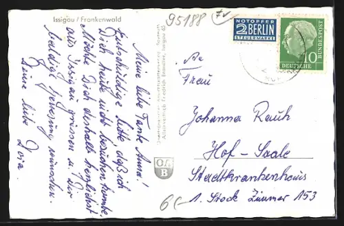 AK Issigau /Frankenwald, Ortsansicht