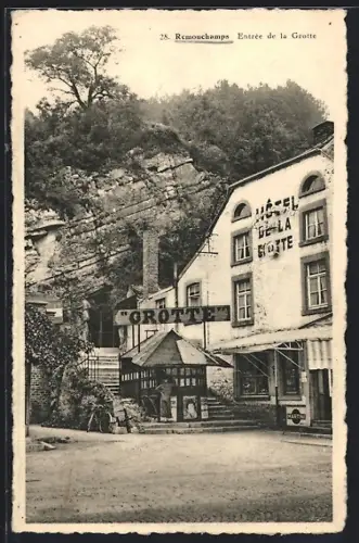 AK Remouchamps, Entrée de la Grotte