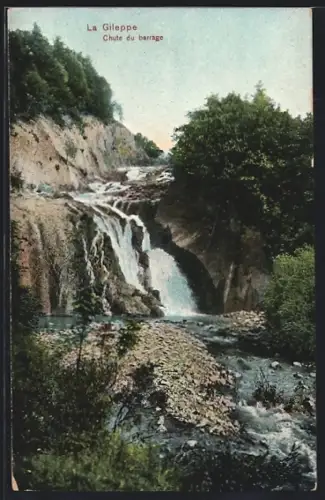 AK La Gileppe, Chute du barrage