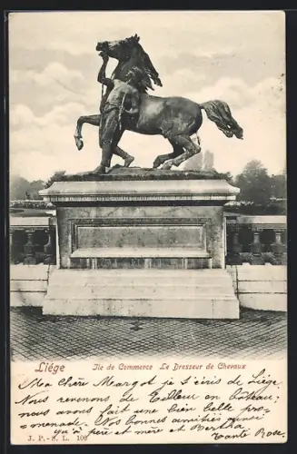 AK Liège, Ile de Commerce, Le Dresseur de Chevaux