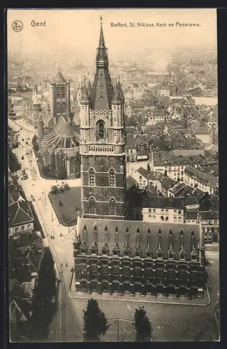 AK Gent, Belfort, St. Niklaas Kerk en Panorama