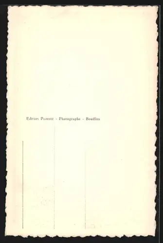 AK Bouillon, Château-fort, vue vers l`entrée