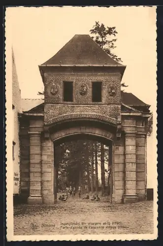 AK Ninove, Porte d`entrée de l`ancienne abbaye