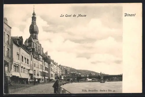 AK Dinant, Le Quai de Meuse