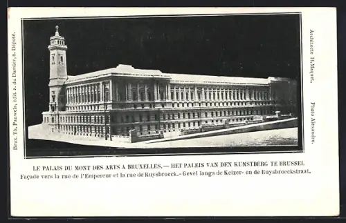 AK Bruxelles, Le Palais du Mont des Arts