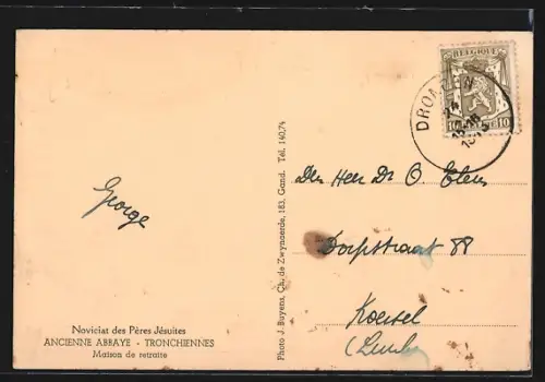 AK Tronchiennes, Ancienne Abbaye, Maison de retraite