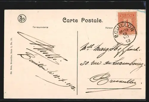 AK Bouillon, Entrée du château