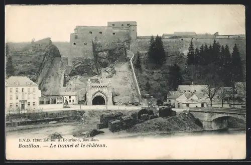 AK Bouillon, le tunnel et le chateau