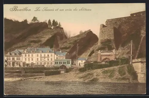 AK Bouillon, La Semois et un coin du chateau