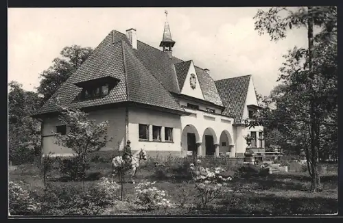 AK Ville Pommeroeul /Hainaut, Manoir du Relais