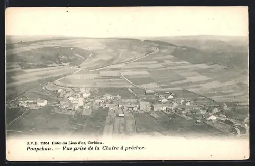 AK Poupehan, Vue prise de la Chaire à précher