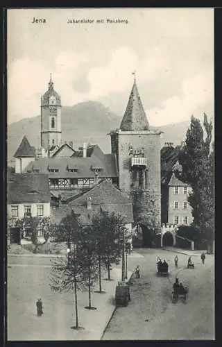 AK Jena, Johannistor mit Hausberg