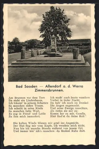 AK Bad Sooden-Allendorf a. d. Werra, Zimmersbrunnen
