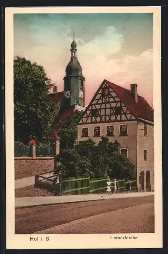 AK Hof i. B., Lorenzkirche