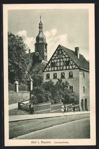 AK Hof i. Bayern, Lorenzkirche