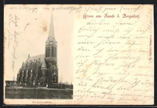 AK Sande / Bergedorf, Erlöserkirche