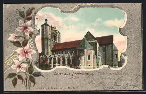 AK Braunschweig, Dom im Passepartout