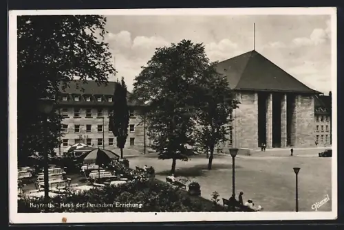 AK Bayreuth, Partie am Haus der Deutschen Erziehung