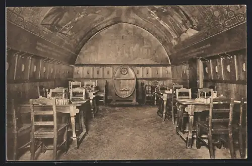 AK Leipzig, Auerbachs Keller, Grimmaische Strasse 2, Innenansicht