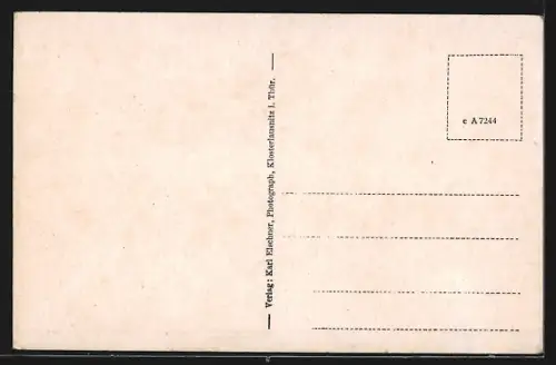 AK Klosterlausnitz /Thür., Kinderheim mit Garten