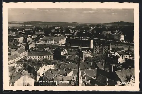 AK Plzen, Pohled s veze na vychod
