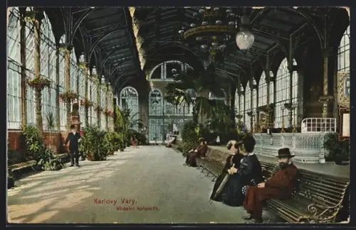 AK Karlovy Vary, Vridelni kolonada