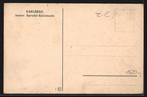 AK Karlsbad, Innere Sprudel-Kolonnade
