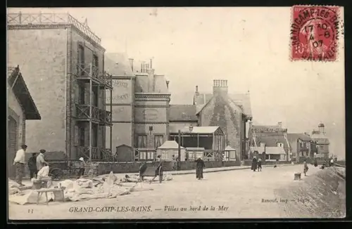AK Grand-Camp-Les-Bains, Villas au bord de la Mer